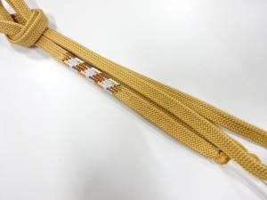 未使用品　正絹　手組帯締め